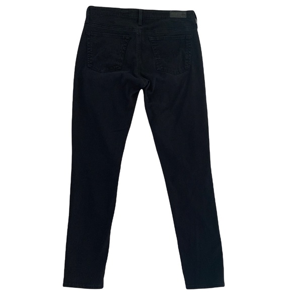 Adriano Goldschmied AG The Stevie Ankle Slim Black Straight Leg Jeans - Picture 6 of 16